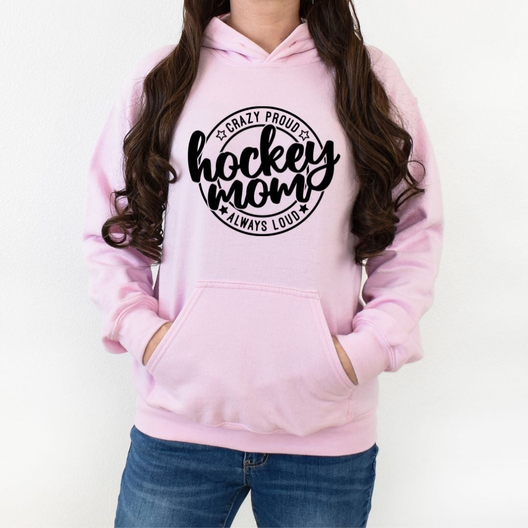Hockey mom zip up hoodie store